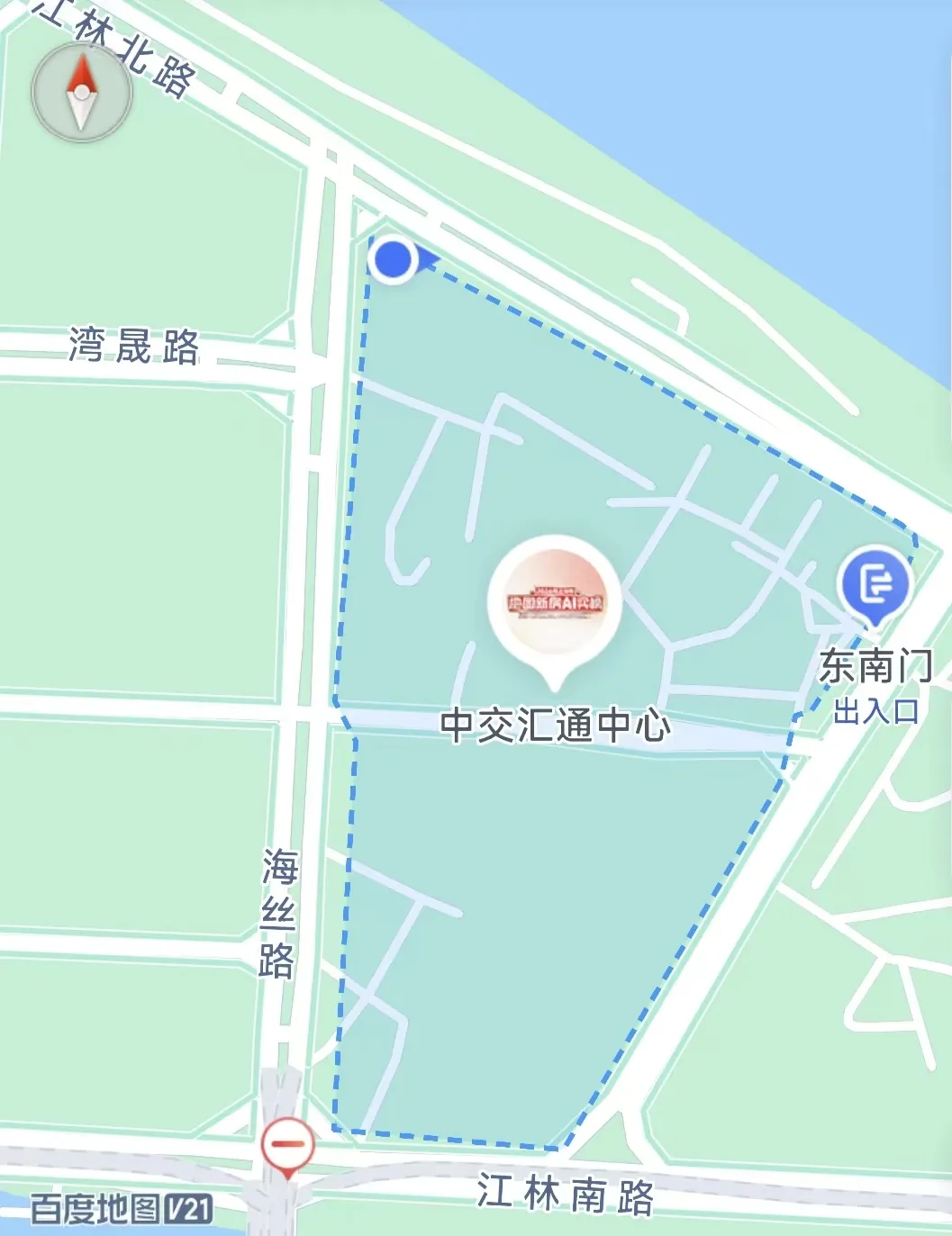 公司地址位置图